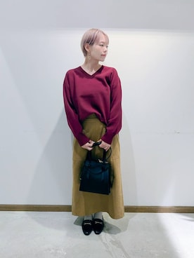 のみ子さん(レディース・154cm)の秋コーディネート