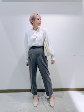 のみ子さん(レディース・154cm)の冬コーディネート