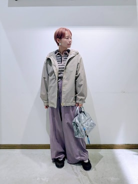 のみ子さん(レディース・154cm)の秋コーディネート