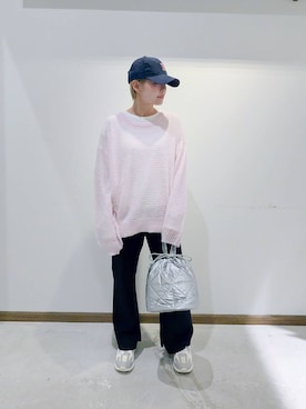 「アイテム（ハンドバッグ）」を使った、のみ子さん（レディース・154cm・30代）の冬コーディネート