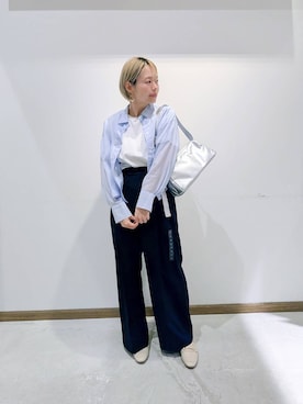 のみ子さん(レディース・154cm)の春コーディネート