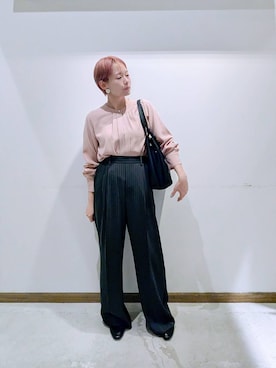 のみ子さん(レディース・154cm)の秋コーディネート