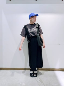 のみ子さん(レディース・154cm)の夏コーディネート