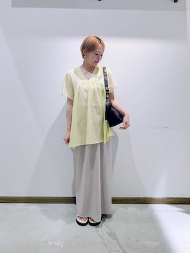 のみ子さん(レディース・154cm)の秋コーディネート