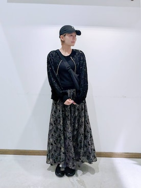 「GLOBAL WORK（グローバルワーク）のアイテム（ジャケット/アウター）」を使った、のみ子さん（レディース・154cm）の秋コーディネート