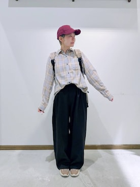 のみ子さん(レディース・154cm)の春コーディネート