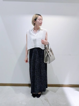 のみ子さん(レディース・154cm)の夏コーディネート