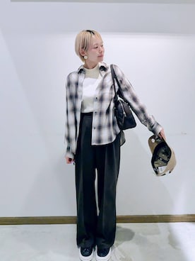 のみ子さん（レディース・154cm）の春コーディネート