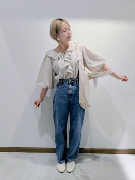 のみ子さん（レディース・154cm）の秋コーディネート