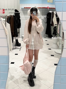 amiさん（レディース・158cm）の冬コーディネート