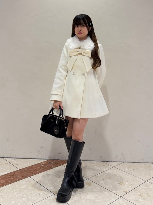 インフルエンサー企画】Keru マルチwayリボンミドルコート（ステン