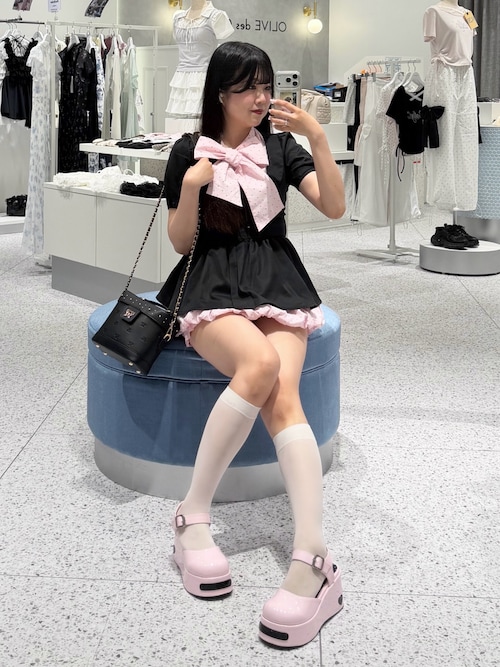 OLIVE des OLIVE（オリーブデオリーブ） スカート 「インフルエンサー