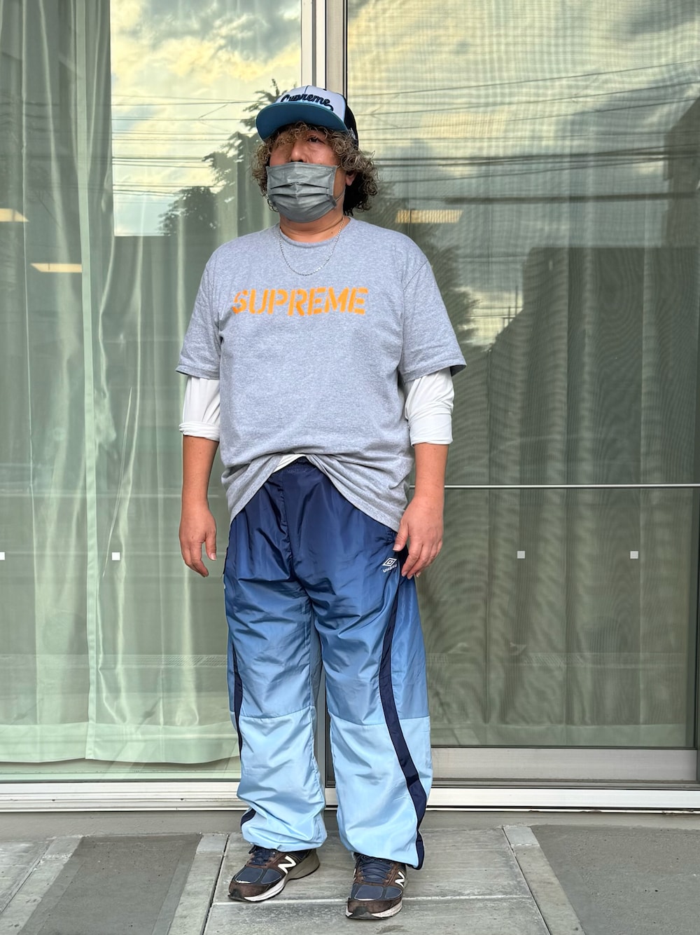 Supreme のパンツを使った「umbro」の人気ファッションコーディネート