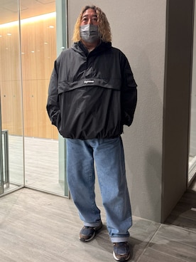 「アイテム（ナイロンジャケット）」を使った、hy60hyさん（メンズ・175cm）の秋コーディネート