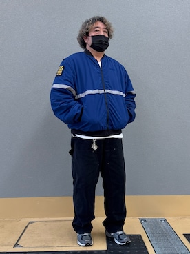 「Supreme （シュプリーム）のアイテム（ジャケット/アウター）」を使った、hiroremeさん（メンズ・175cm）の春コーディネート