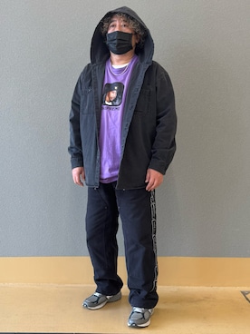 「Supreme （シュプリーム）のアイテム」を使った、hiroremeさん（メンズ・175cm）の春コーディネート