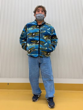 「アイテム（その他アウター）」を使った、hy60hyさん（メンズ・175cm）の冬コーディネート