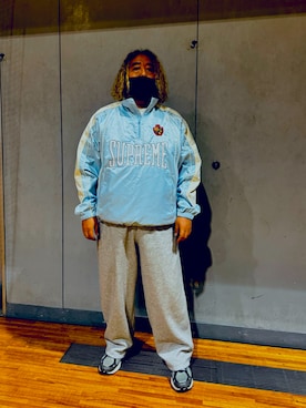 「アイテム（ナイロンジャケット）」を使った、hy60hyさん（メンズ・175cm）の秋コーディネート