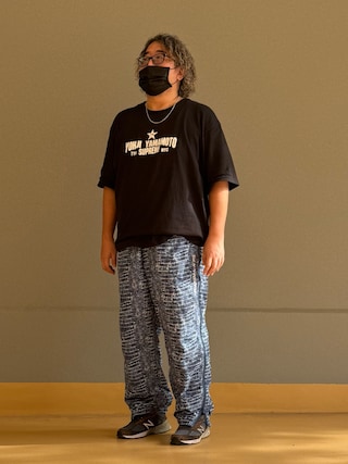 「Supreme (シュプリーム)のアイテム(Tシャツ/カットソー)」を使った、hiroremeさん(メンズ・175cm)の夏コーディネート