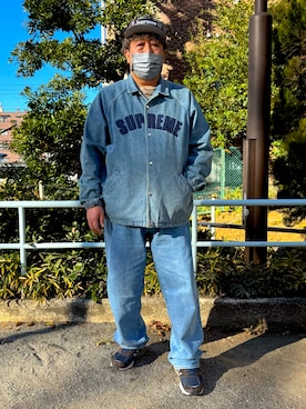 「アイテム（帽子）」を使った、hy60hyさん（メンズ・175cm）の冬コーディネート