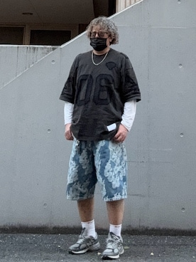 「Supreme （シュプリーム）のアイテム」を使った、hiroremeさん（メンズ・175cm）の春コーディネート