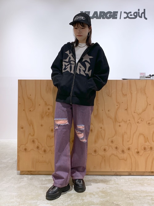 METALLIC LOGO 6PANEL MESH CAP（キャップ）｜X-girl（エックス