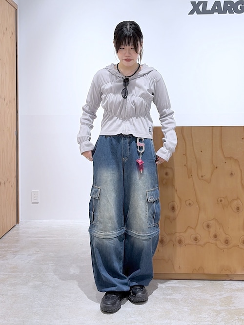 XLARGE/X-girl金沢（X-girl）かももさんのデニムパンツを使った