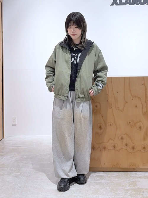 DOUBLE FACE REVERSIBLE JACKET（ナイロンジャケット）｜X-girl