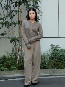 「PUBLIC TOKYO（パブリックトウキョウ）のアイテム」を使った、PUBLIC TOKYO WOMENSさん（レディース・155cm）の秋コーディネート