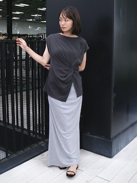 PUBLIC TOKYO WOMENSさん（レディース・162cm）の夏コーディネート