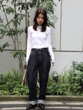 「PUBLIC TOKYO（パブリックトウキョウ）のアイテム」を使った、PUBLIC TOKYO WOMENSさん（レディース・166cm）の秋コーディネート