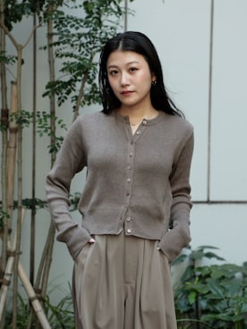 「PUBLIC TOKYO（パブリックトウキョウ）のアイテム」を使った、PUBLIC TOKYO WOMENSさん（レディース・155cm）の秋コーディネート