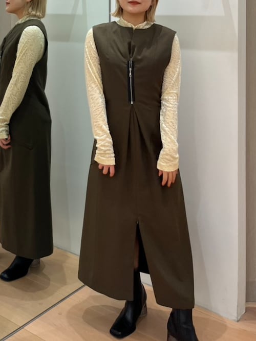 PUBLIC TOKYO フロントジップジャンスカ フロントジップジャンスカ（ジャンパースカート）｜PUBLIC TOKYO