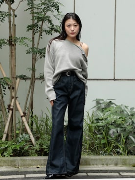「PUBLIC TOKYO（パブリックトウキョウ）のアイテム」を使った、PUBLIC TOKYO WOMENSさん（レディース・158cm）の秋コーディネート