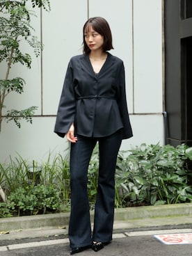 「PUBLIC TOKYO（パブリックトウキョウ）のアイテム」を使った、PUBLIC TOKYO WOMENSさん（レディース・165cm）の秋コーディネート