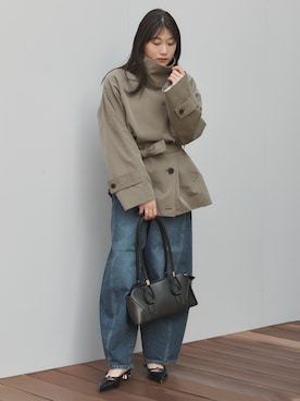 PUBLIC TOKYO WOMENSさん（レディース・156cm）の冬コーディネート