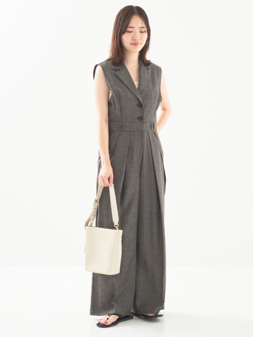 PUBLIC TOKYO サロペット【美品】 PUBLIC TOKYOのオールインワン・サロペットを使った