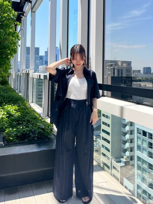 ドライトロスリットシャツ（シャツ/ブラウス）｜PUBLIC TOKYO