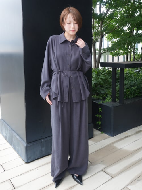【美品】PUBLIC TOKYO リップストップオーバーシャツ セットアップ PUBLIC TOKYOのトップスを使ったコーディネート(ZOZOTOWN Yahoo!店