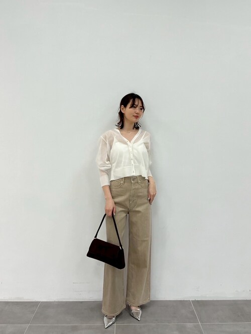 コットンシアーカーデ（カーディガン/ボレロ）｜PUBLIC TOKYO  