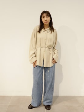 「PUBLIC TOKYO（パブリックトウキョウ）のアイテム」を使った、PUBLIC TOKYO WOMENSさん（レディース・155cm）の秋コーディネート
