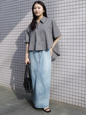 PUBLIC TOKYO WOMENSさん（レディース・156cm）の夏コーディネート