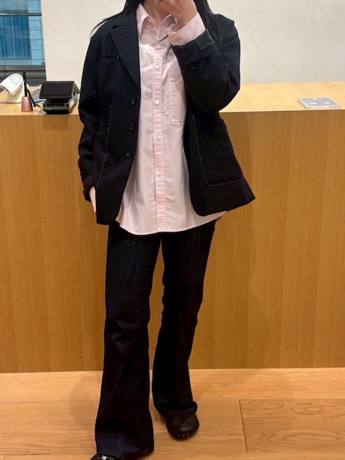 PUBLIC TOKYO ダブルクロスノッチドラペルジャケット NAVY 2 PUBLIC TOKYO（パブリックトウキョウ） ジャケット テーラード