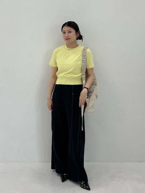 美品】PUBLIC TOKYO 2023ssスクエアスリットミュールパンプス