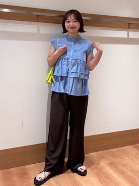 こずえさん(レディース・160cm)の夏コーディネート