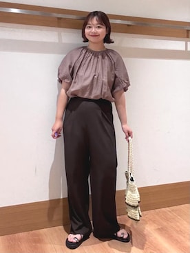 こずえさん(レディース・160cm)の夏コーディネート