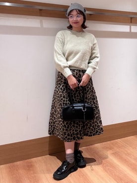 こずえさん(レディース・160cm)の冬コーディネート