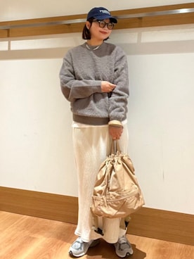 こずえさん（レディース・160cm）の冬コーディネート