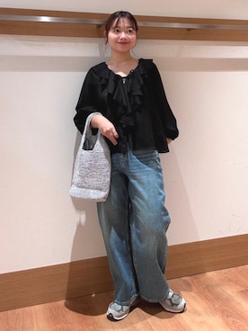 「SHIPS Colors（シップス カラーズ）のアイテム」を使った、こずえさん（レディース・160cm）の春コーディネート