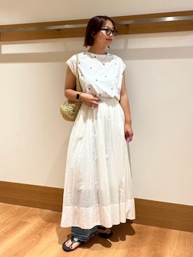 こずえさん（レディース・160cm）の夏コーディネート